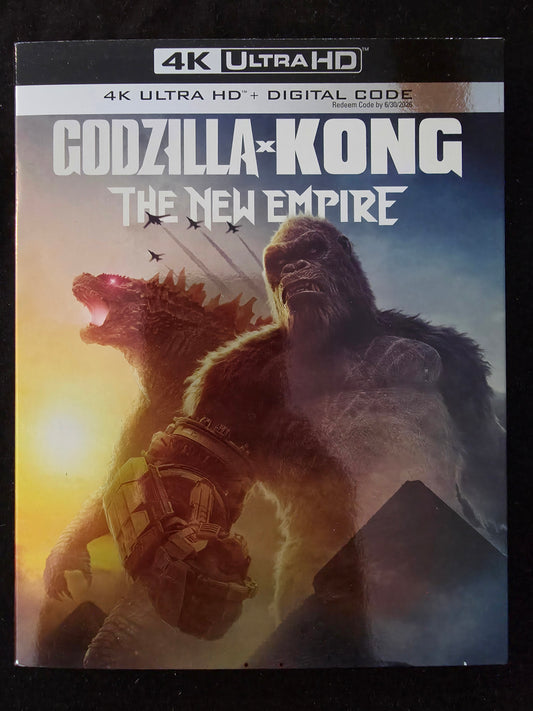 Godzilla X Kong: the New Empire (4K Ultra HD, 2024) W/Slipcover & Digital