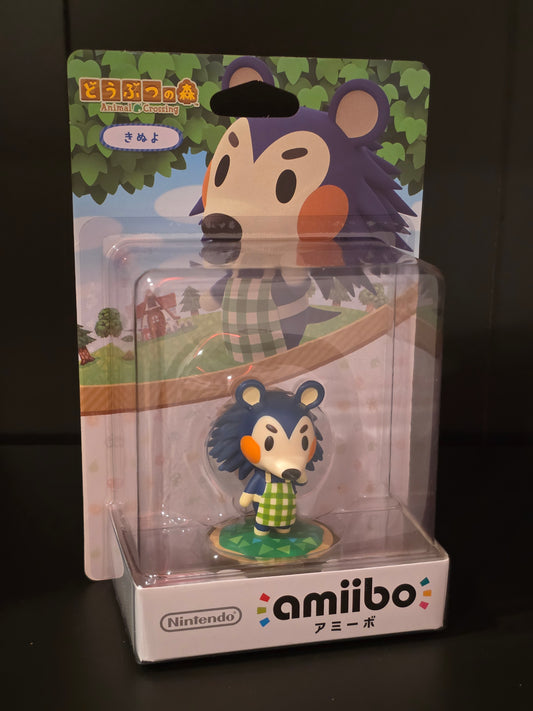 Animal Crossing Mabel Figurine - Nintendo Amiibo - New Hedgehog