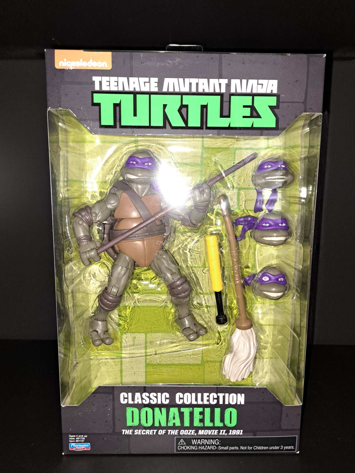 TMNT Classic Collection SECRET OF THE OOZE Full Set of 4 Figures Playmates 2016