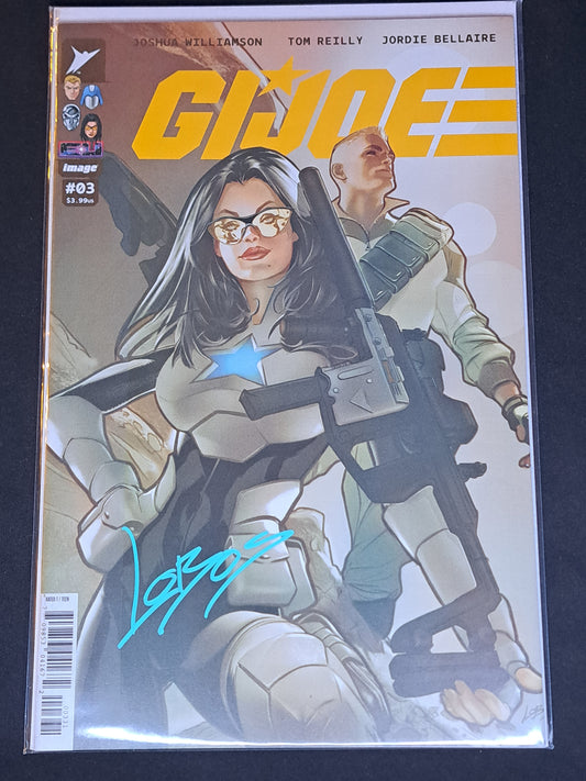 GI Joe #3 - Pablo Villalobos Variant SIGNED 1st Print W/COA IMAGE Skybound
