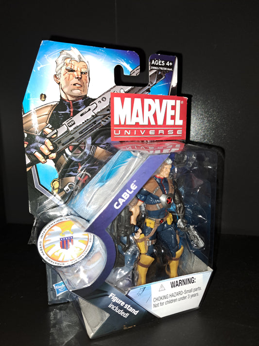 CABLE (X-MEN) MARVEL UNIVERSE 3.75" FIGURE SERIES 3 #007 BRAND NEW