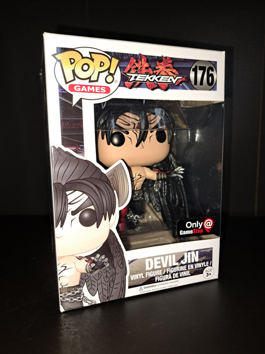 Funko POP! Games: Tekken #176 - Devil Jin GameStop Exclusive