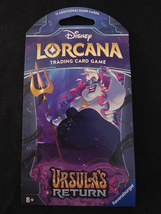 Disney Lorcana TCG: Ursula's Return Assorted Single Booster Pack (12 Cards)