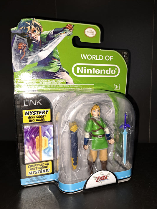World Of Nintendo- The Legend Of Zelda -Link 4" Figure- Skyward Sword- #60
