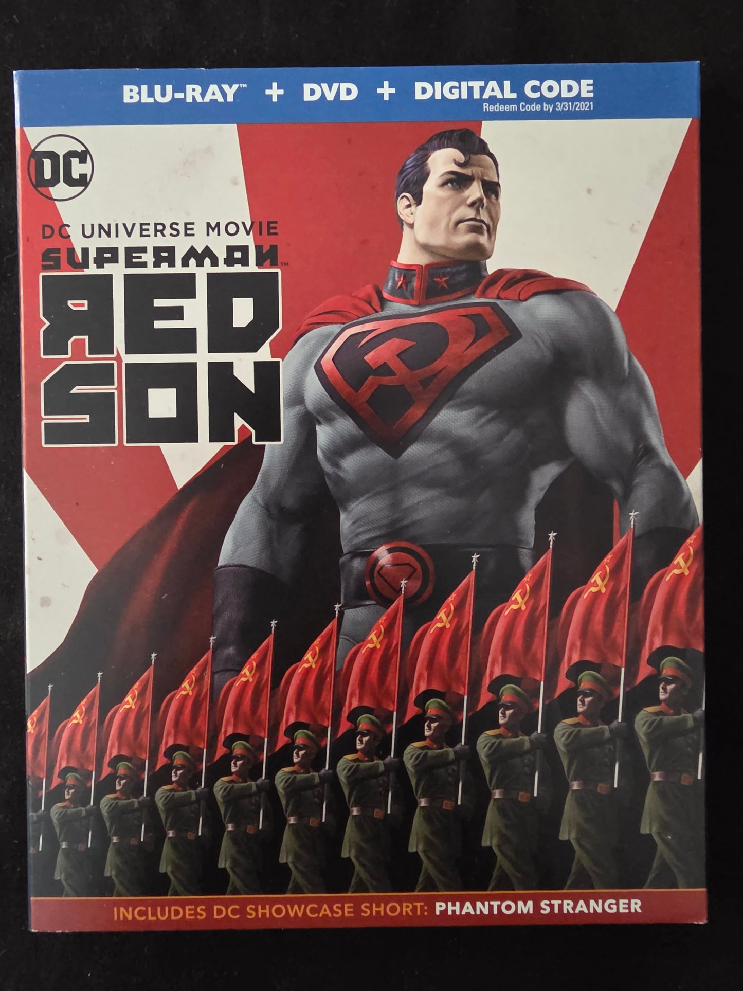 Superman: Red Son Blu-ray & DVD with Slipcover