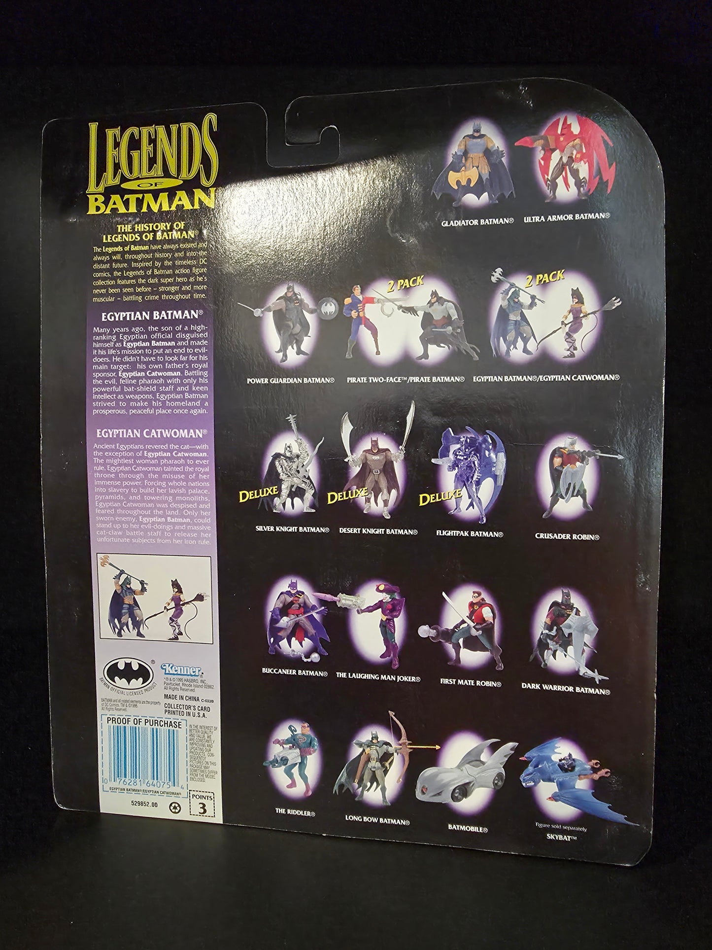 Legends of the Batman - Egyptian Batman & Egyptian Cat Woman