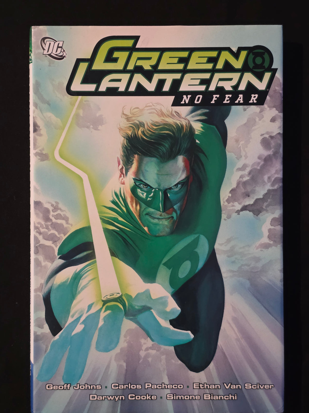 The Green Lantern: No Fear Hardcover Trade  Geoff Johns Alex Ross