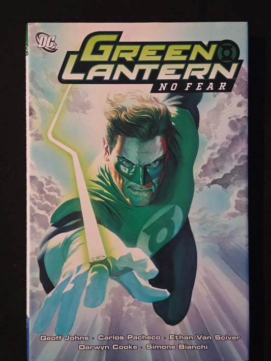 The Green Lantern: No Fear Hardcover Trade  Geoff Johns Alex Ross