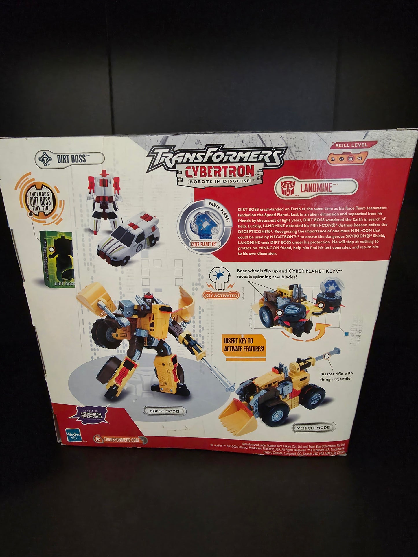 Transformers Cybertron LANDMIND Dirt Boss & Cyber Plant Key New Factory Sealed
