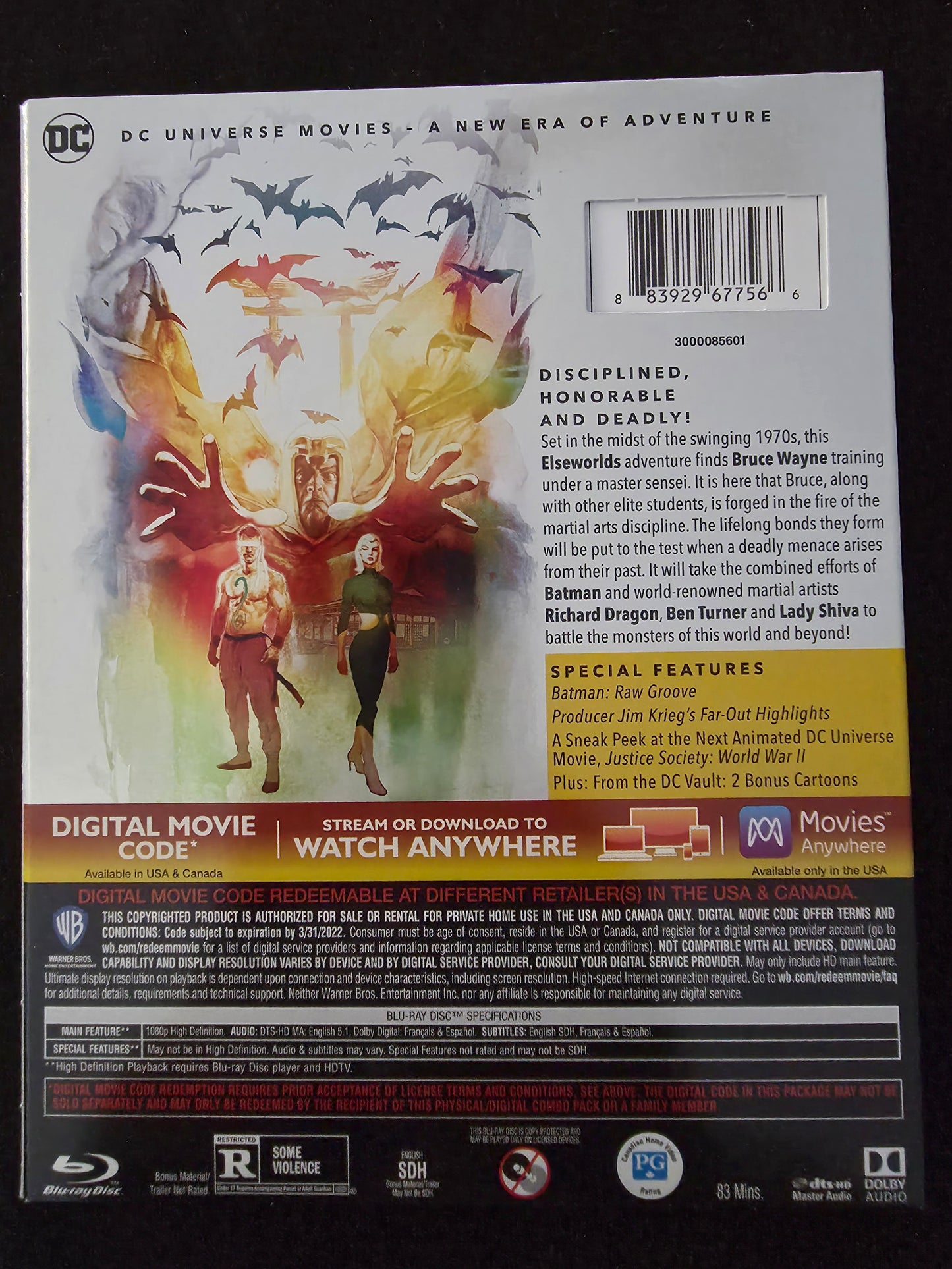 Batman: Soul of the Dragon (Blu-ray), Kelly Hu,Michael Jai White,Mark