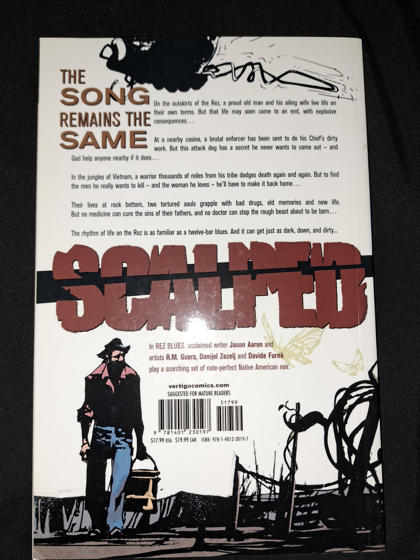 Scalped TPB #7 VF/NM; DC/Vertigo | Jason Aaron Rez Blues