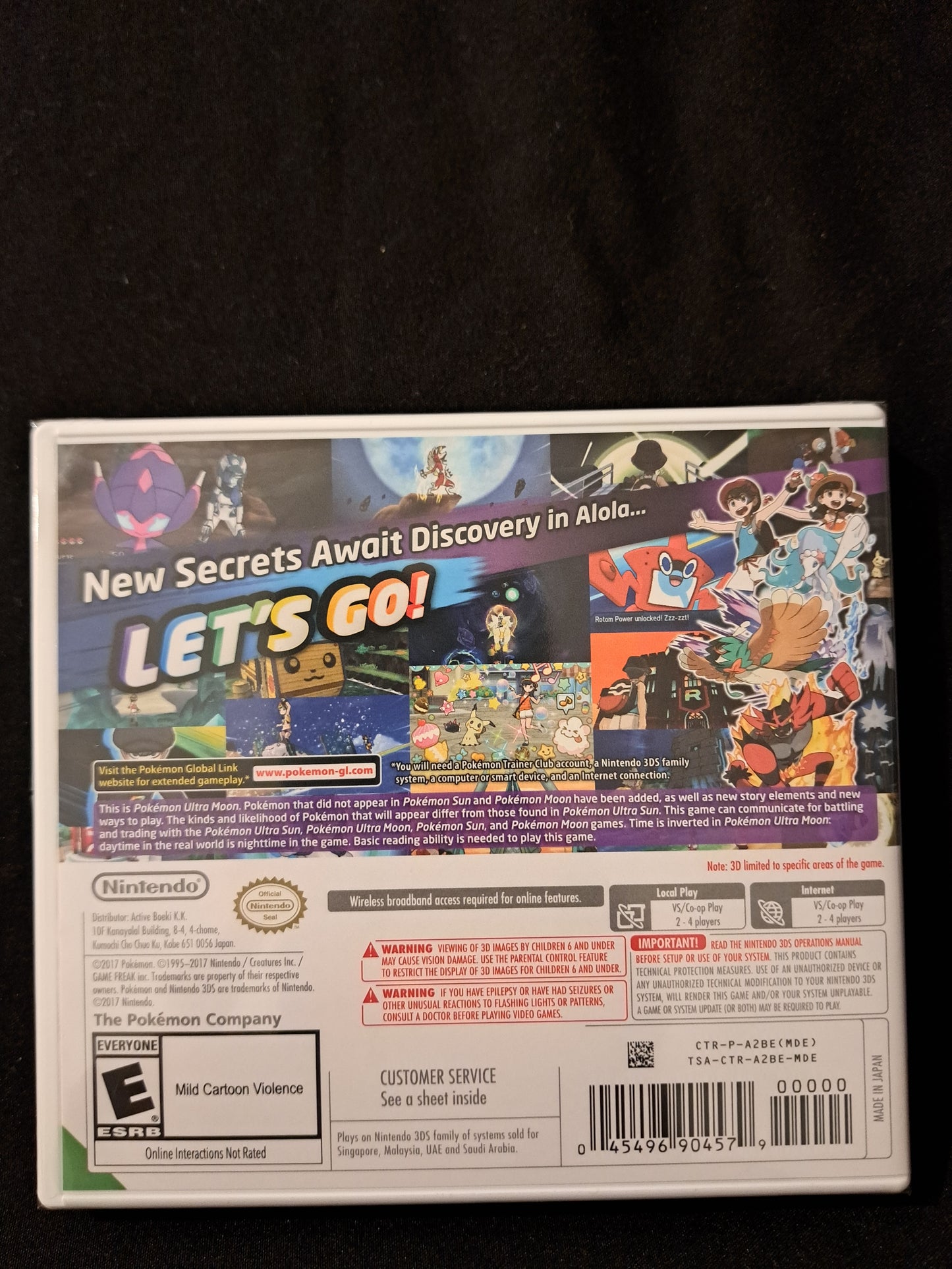 Pokemon Ultra Moon - Nintendo 3DS brand new Sealed
