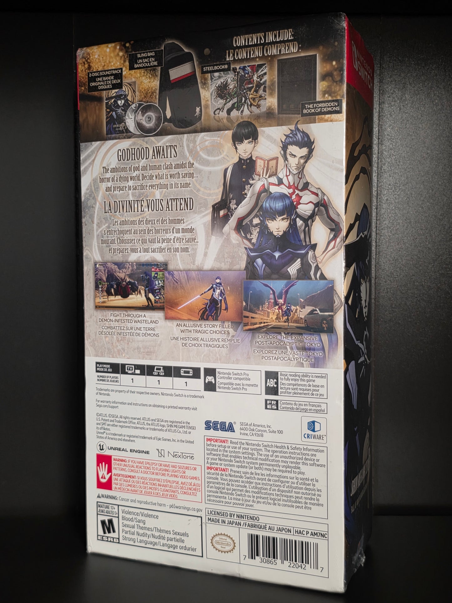 Shin Megami Tensei V Fall Of Man Premium Edition - Nintendo Switch  Atlas