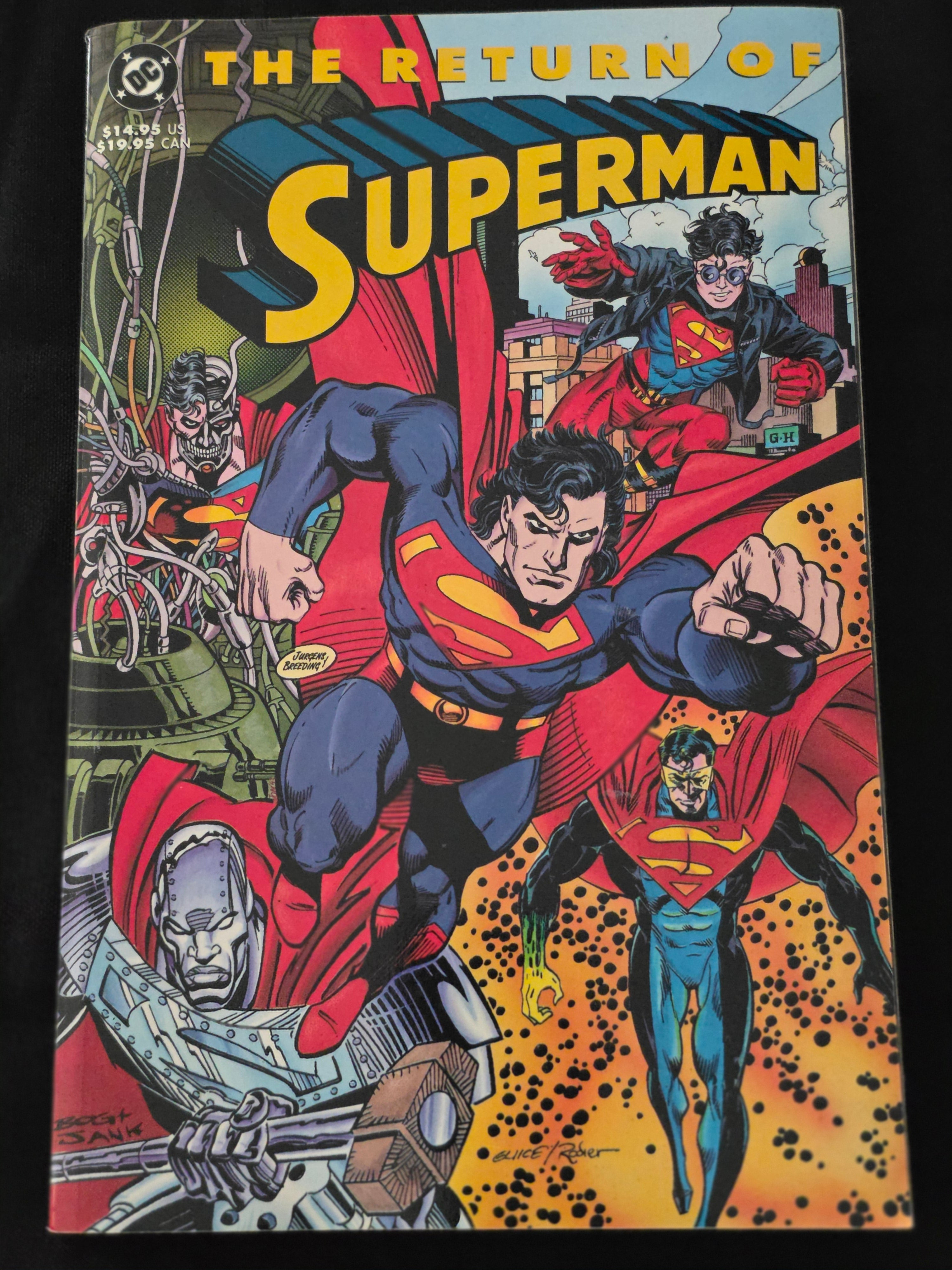 Superman: the Return of Superman (DC Comics December 1993) – Geeked Out ...