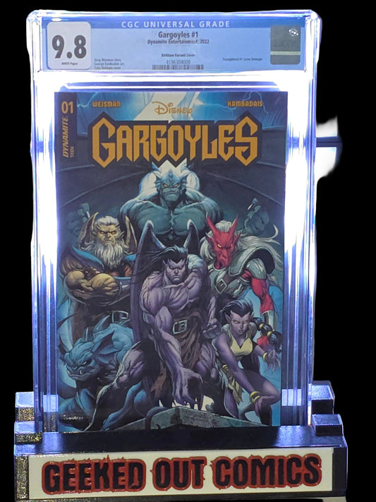 GARGOYLES #1 CGC 9.8 TYLER KIRKHAM EXCLUSIVE TRADE DRESS 800