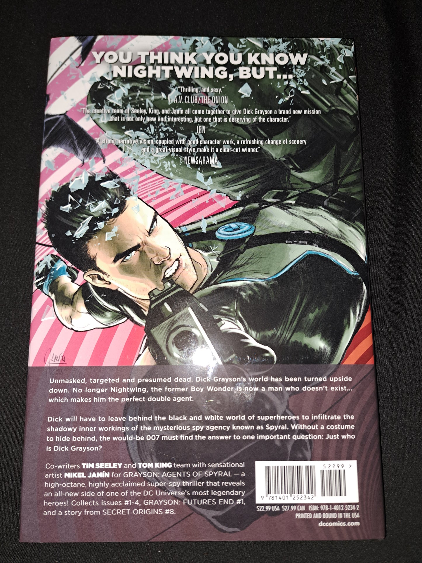 Grayson Vol 1 Agents of Spyral  NM HC Hardcover DC Comics