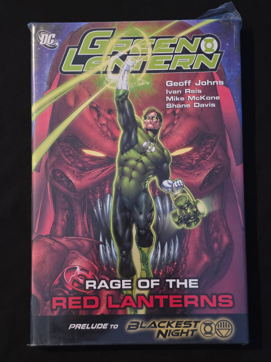 Green Lantern Rage of the Red Lanterns HC NEW SEALED *OOP* Geoff Johns