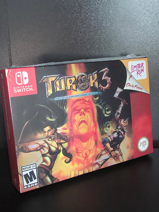 Nintendo Switch - Turok 3 Classic Edition -- Limited Run #237