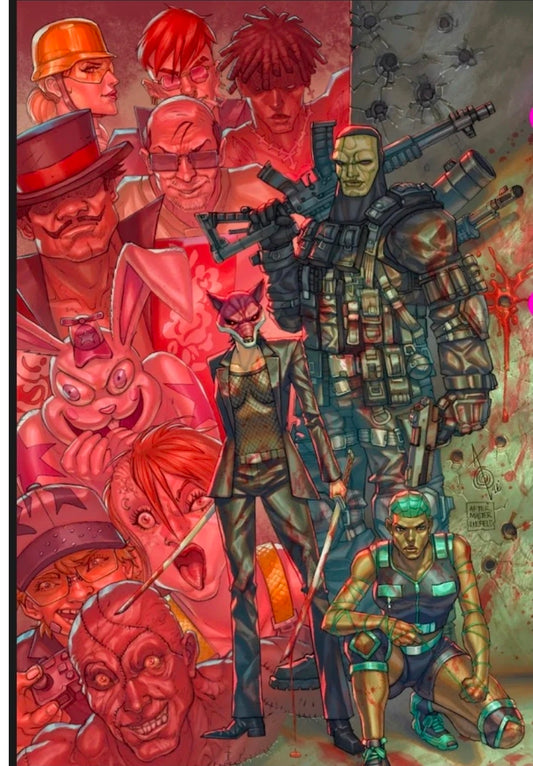 EXQUISITE CORPSES #12 Alan Quah Virgin "New Mutants 98 Homage" Ltd 350 w/COA