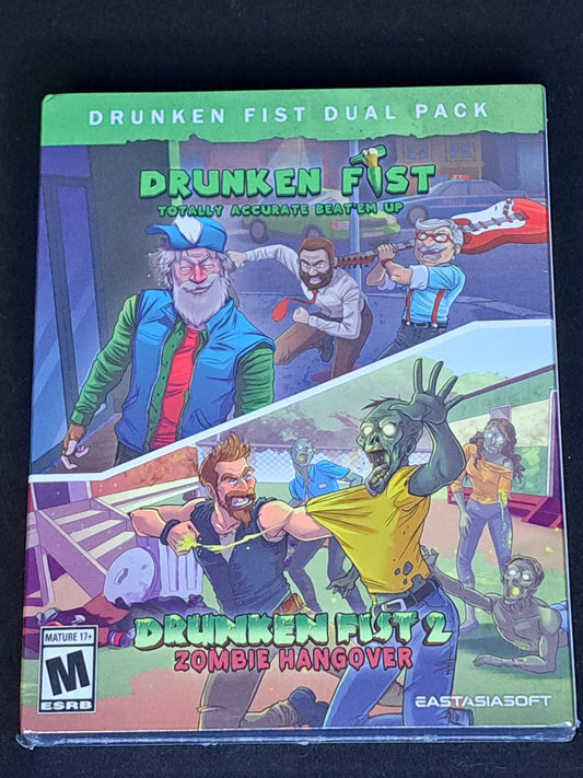 Drunken Fist DUAL PACK - Playstation 5 - VGNYsoft  Limited Print Of 300