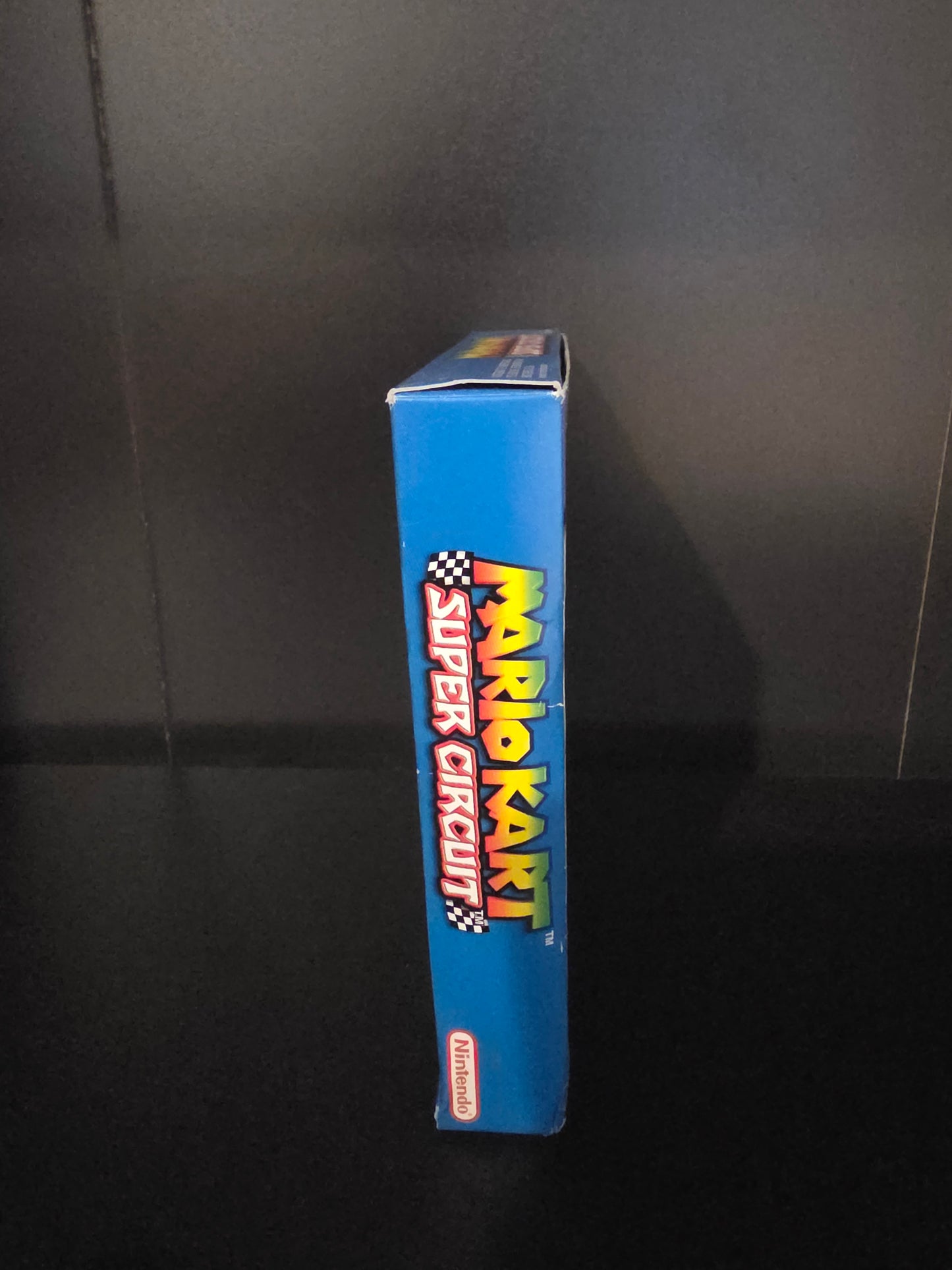 Gameboy Super Mario Cart Super Circuit In Box. With Manual and Game