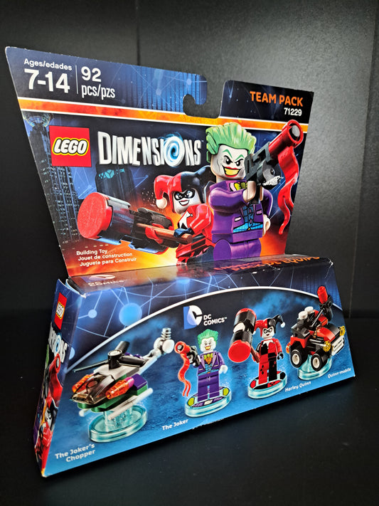 LEGO Dimensions 71229 DC Comics Joker Harley Quinn 92 Pieces