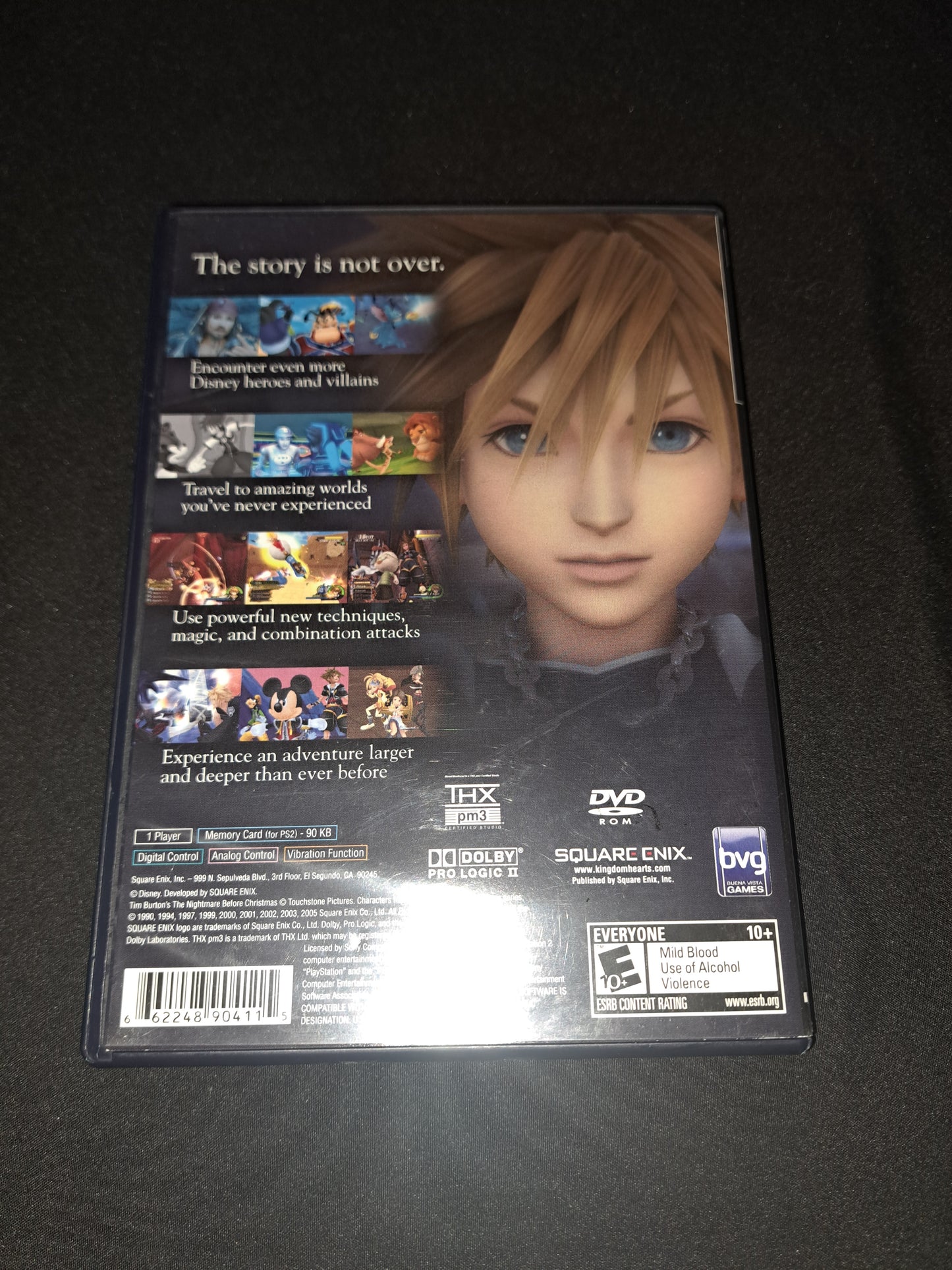 Kingdom Hearts II (PlayStation 2, 2006) PS2 CIB