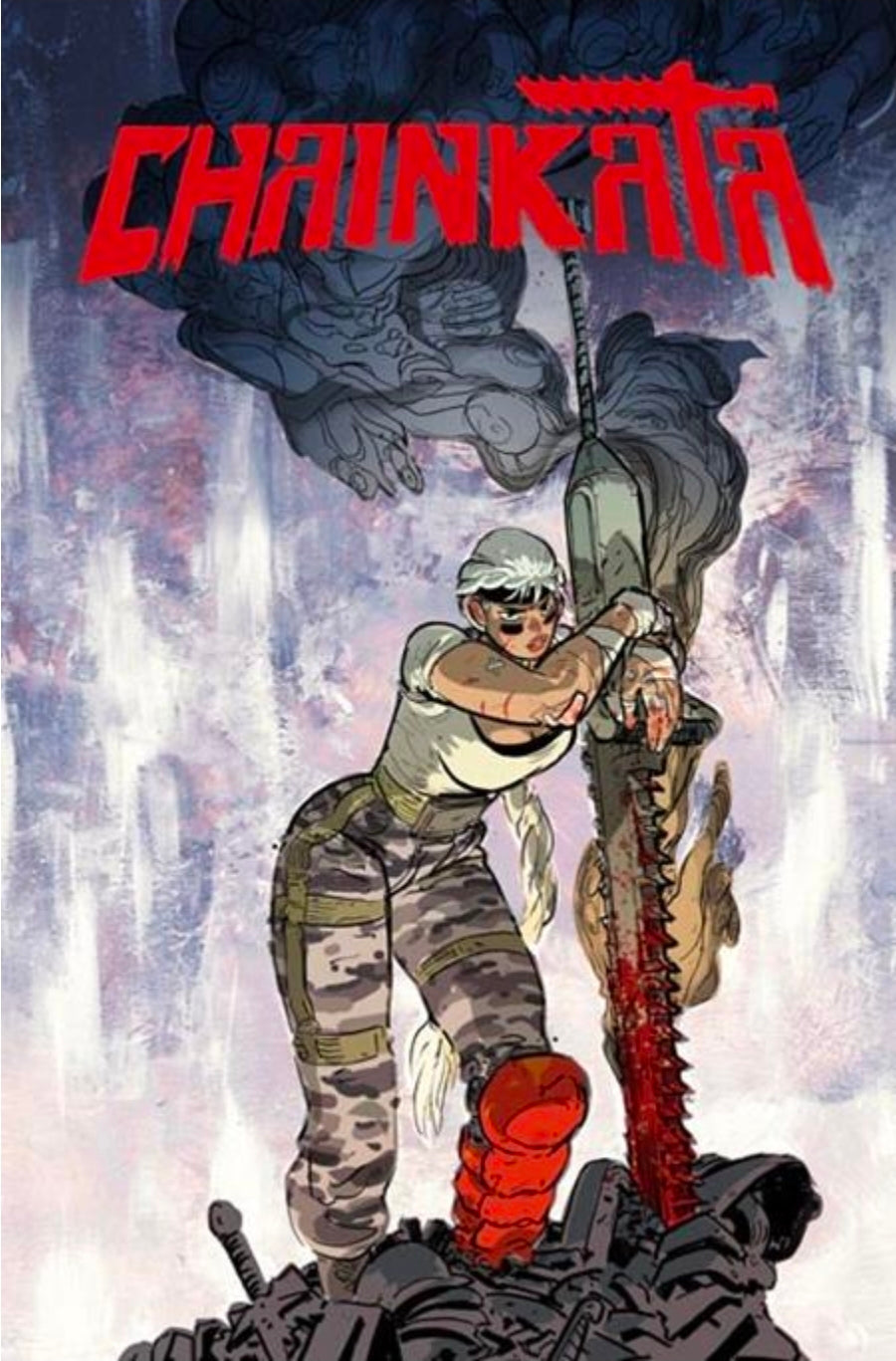 CHAINKATA #1 CVR A B C D E F G (1:100) H (1:100) DANIEL WARREN JOHNSON/ RILEY ROSSMO / ROB LIEFELD / BLANK SKETCH