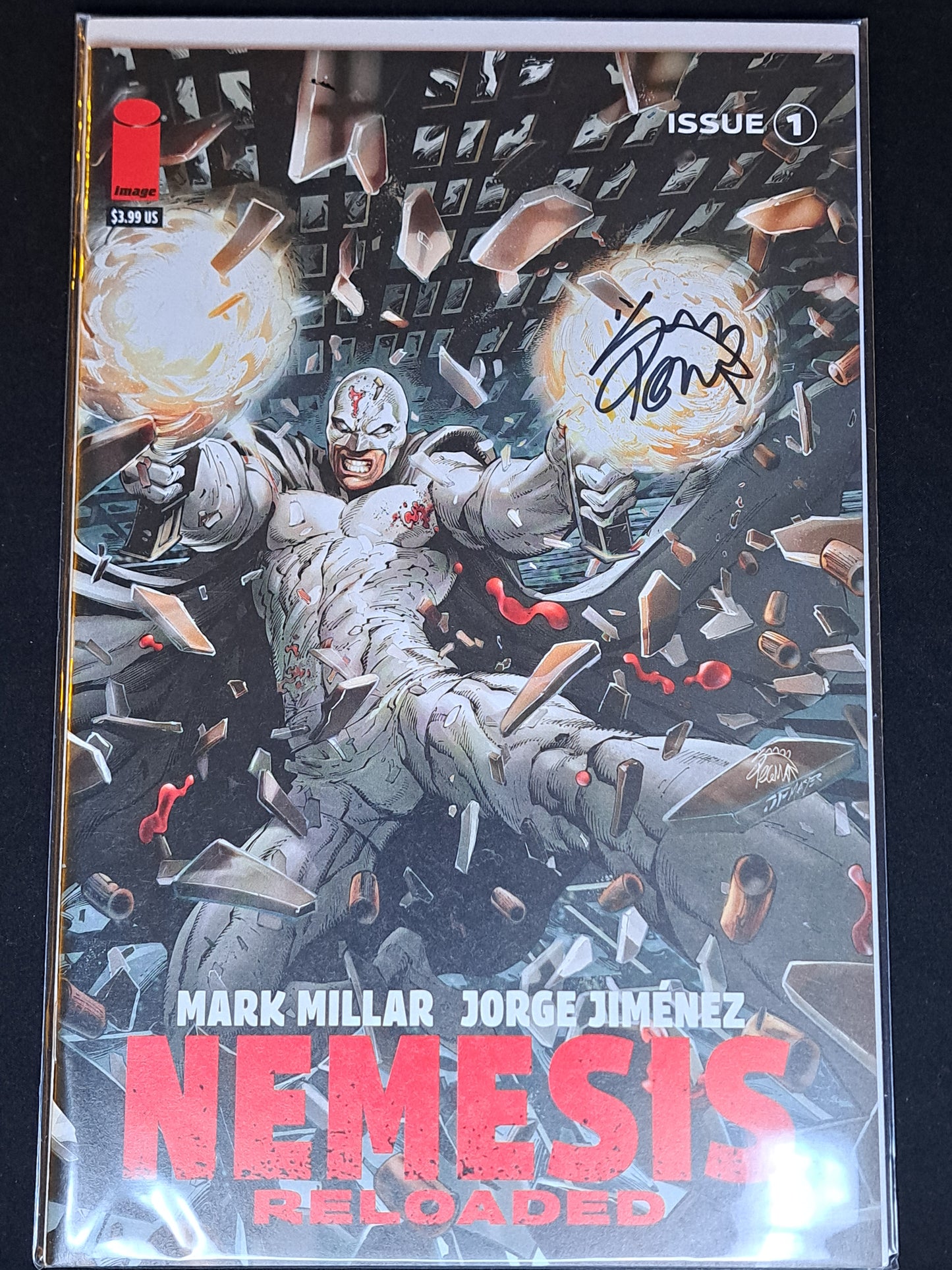 Nemesis: Reloaded #1 Image Comics Variant Cover Ryan Stegman Signature w/ COA