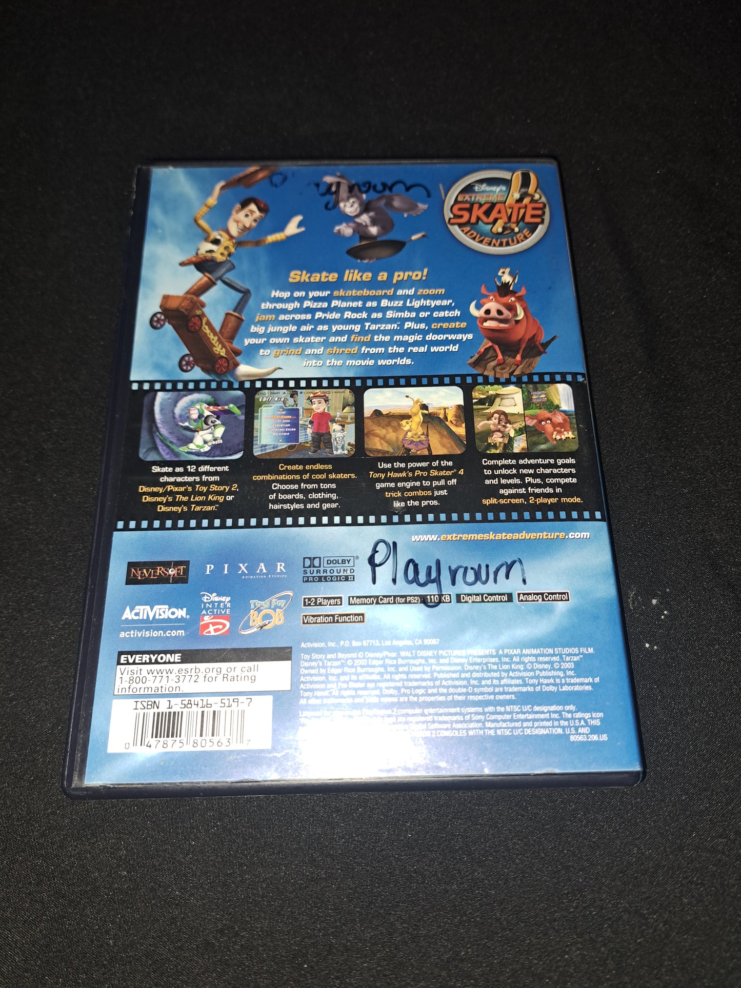 Disneys Extreme Skate Adventure (PlayStation 2) CIB