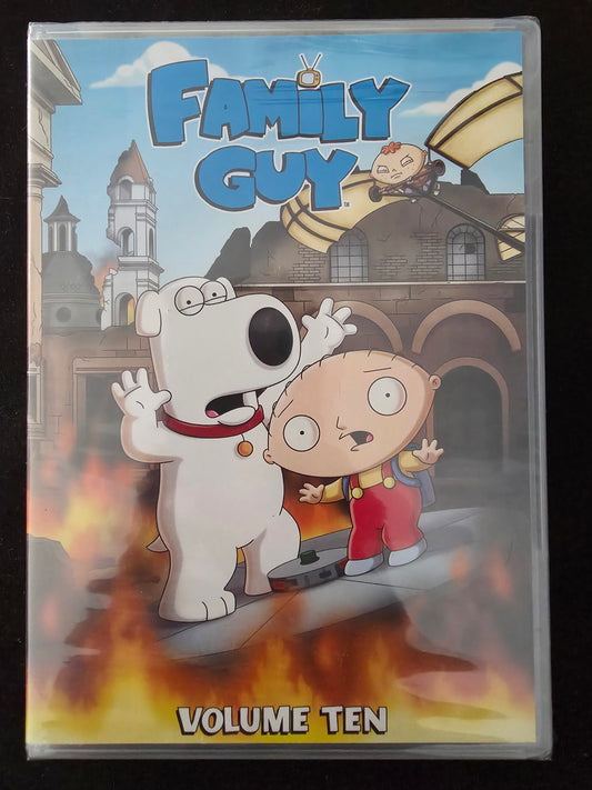 Family Guy Volume Ten 3 Disc Set DVD NEW SEALED