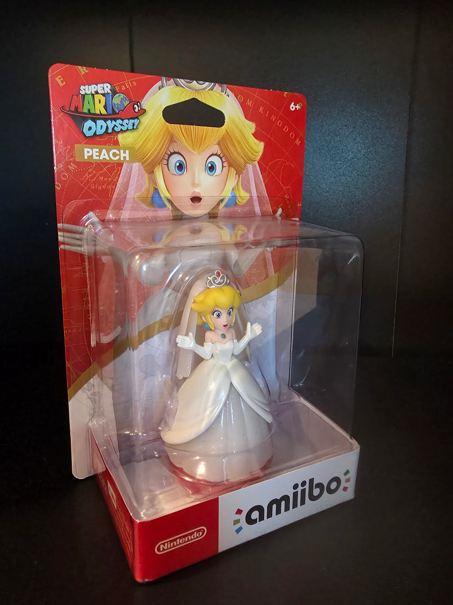 Princess Peach Wedding Amiibo Super Mario Odyssey