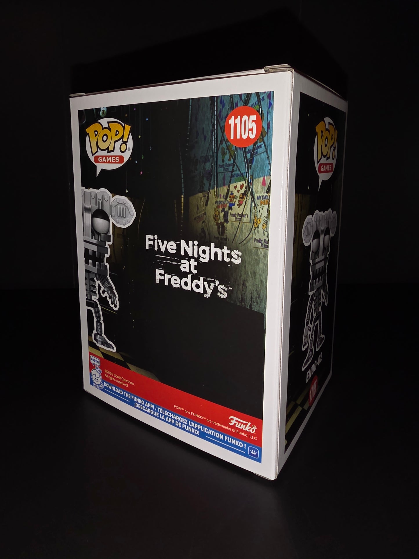 FUNKO POP! ENDO-02 NYCC 2025 FIVE NIGHTS AT FREDDYS FNAF NEW YORK COMIC CON