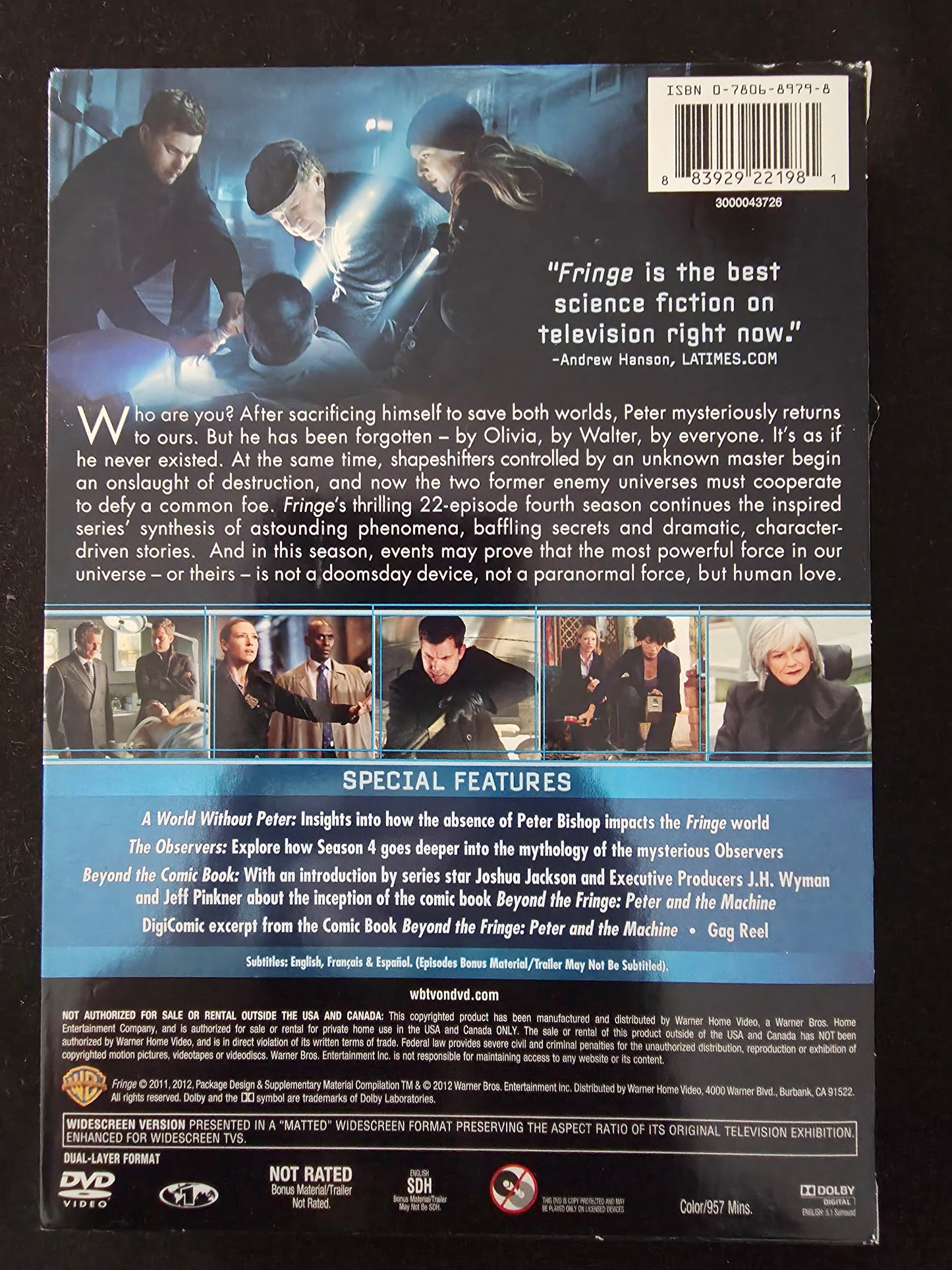 Fringe: The Complete Fourth Season (DVD)