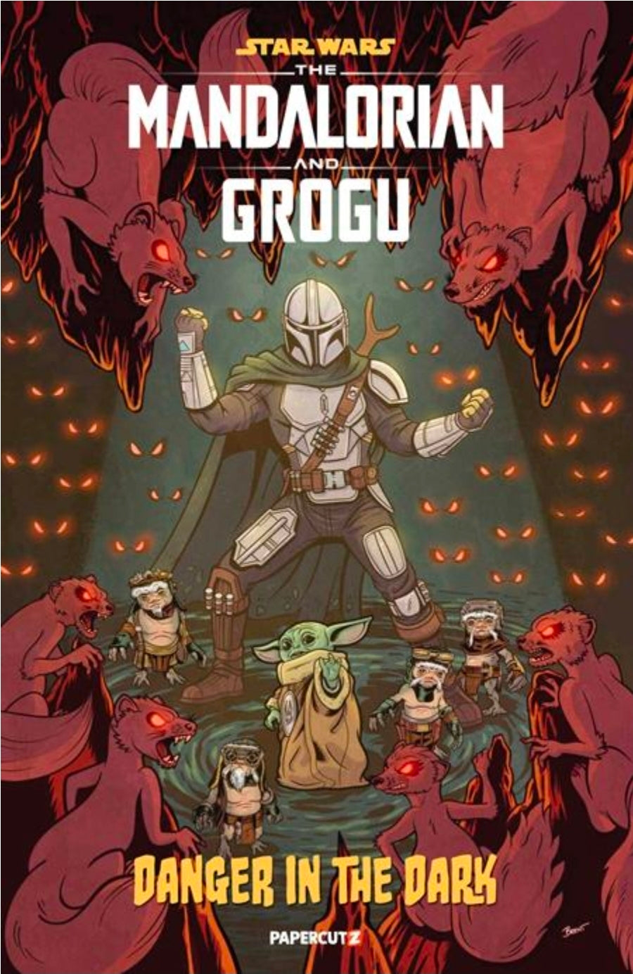 STAR WARS THE MANDALORIAN AND GROGU DANGER IN THE DARK (ONE-SHOT)