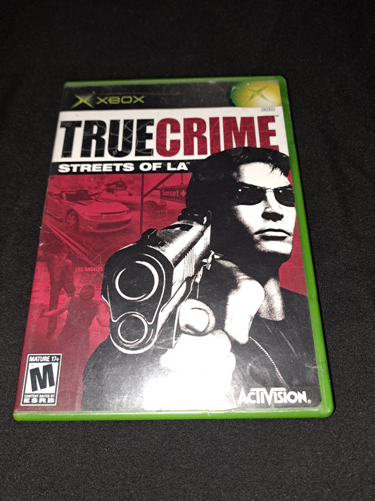 True Crime Streets of LA Original OG Xbox