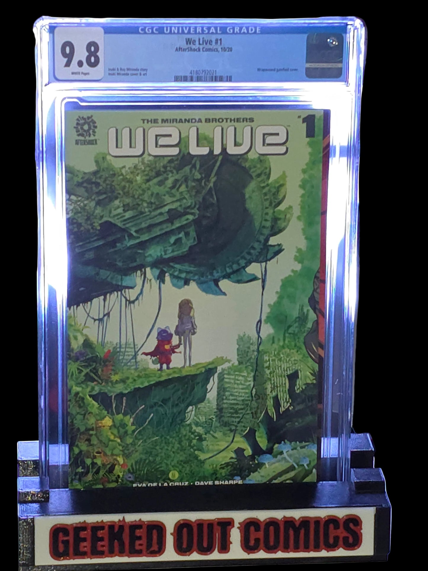 We Live #1 CGC 9.8 NM/MT (Aftershock Comics 2020) 1st Print Cover A Miranda