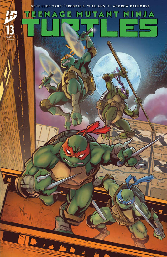Teenage Mutant Ninja Turtle #13 Urelio Mazzara Exclusive & Jason Flowers Wrap Around