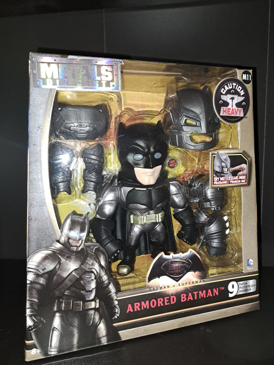Metals DC Armored Batman Die Cast Figure Batman vs Superman