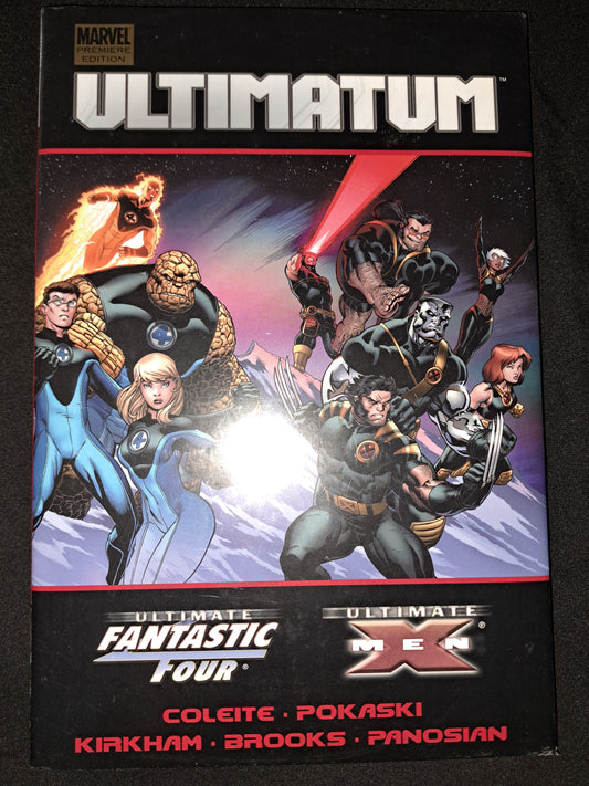 Marvel Ultimatum X-Men Fantastic Four Hardcover Unread