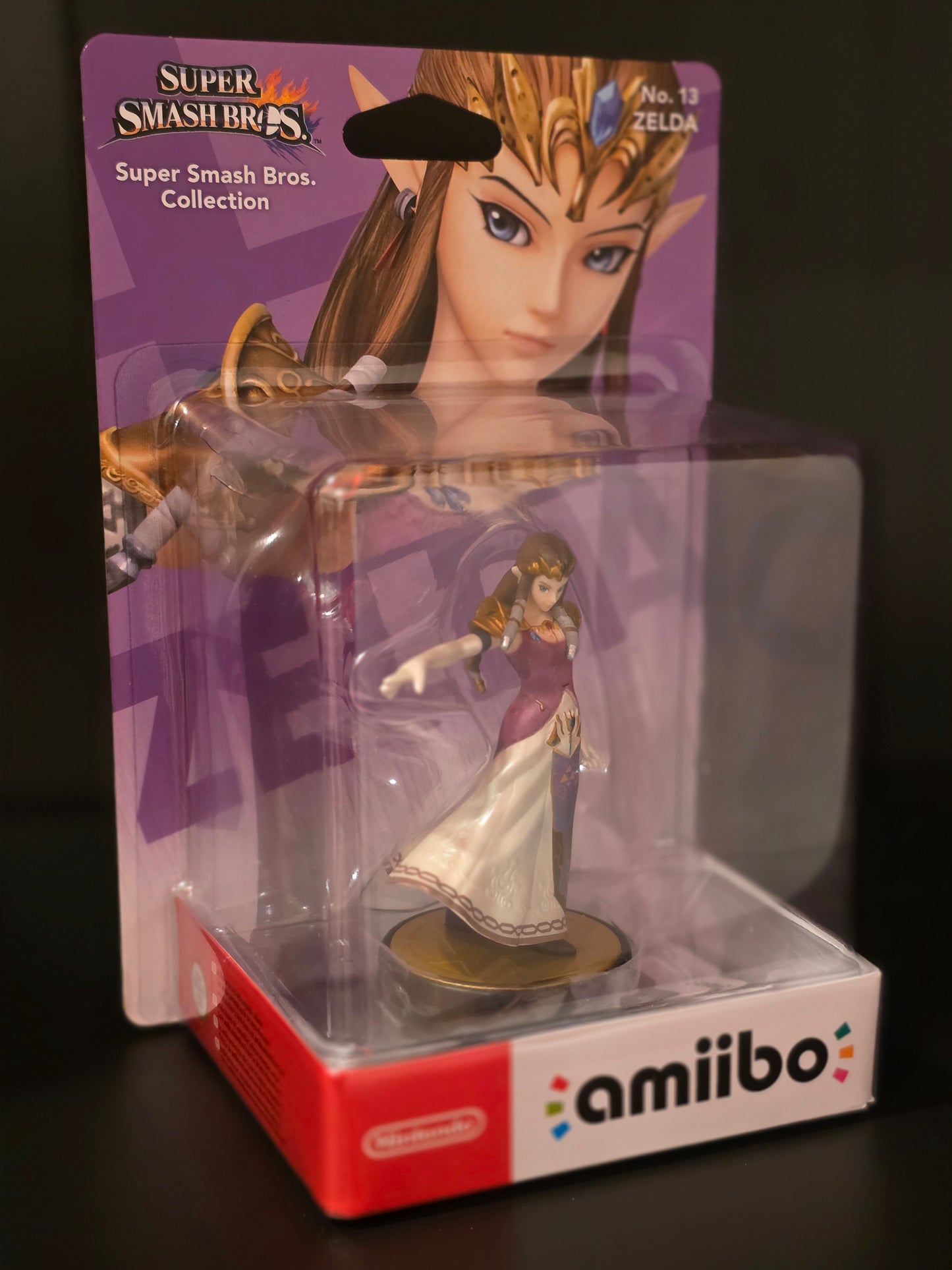 amiibo: ZELDA - Super Smash Bros. (New) Nintendo Collectible, Unopened