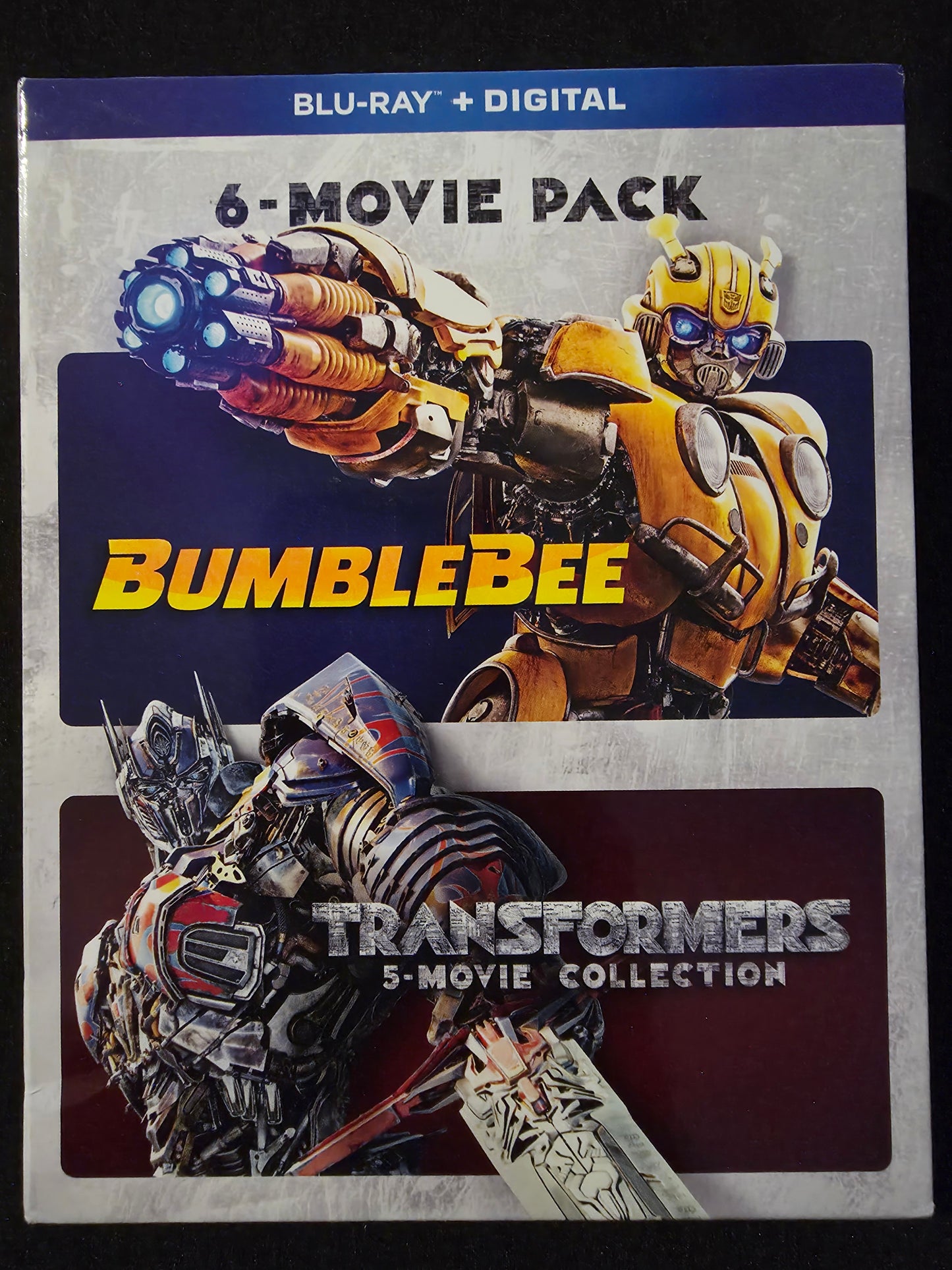 Bumblebee and Transformers 6-Movie Pack (Blu-ray, 2018)