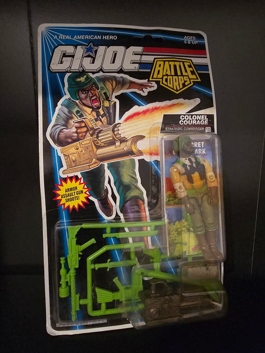 1992 Hasbro GI Joe Series 12 Battle Corps #10 Colonel Courage Sealed Card NOC