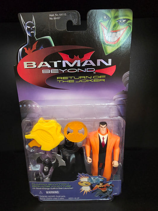 2000 Batman Beyond Return of the Joker: Rapid Switch Bruce Wayne Action Figure!!