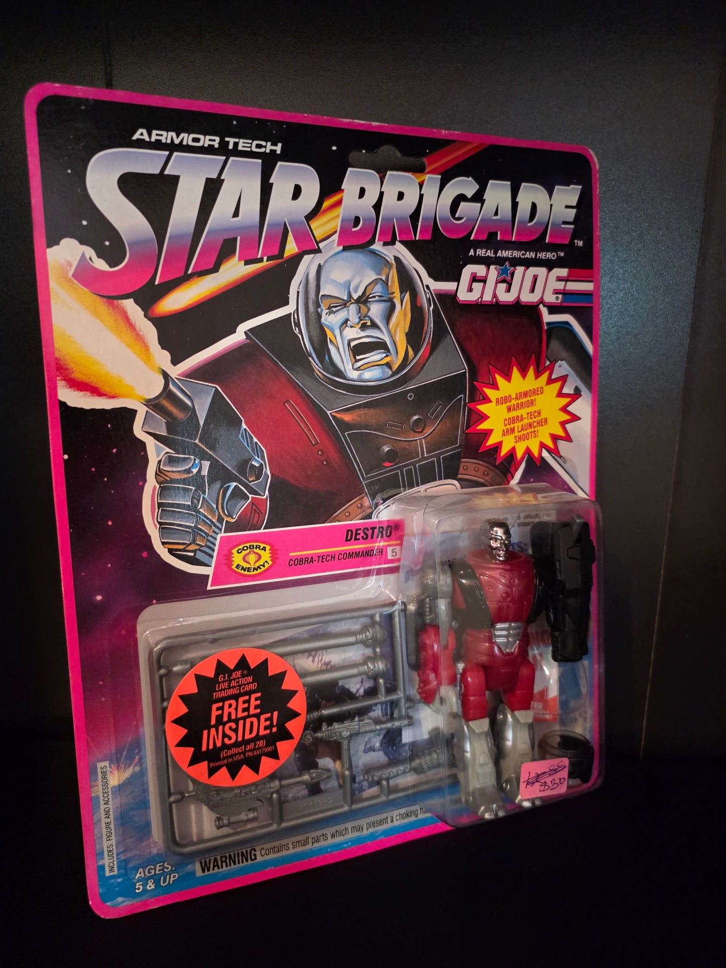 G.I. Joe Star Brigade Armor Tech Destro Cobra Tech Commander ARAH Hasbro Sealed