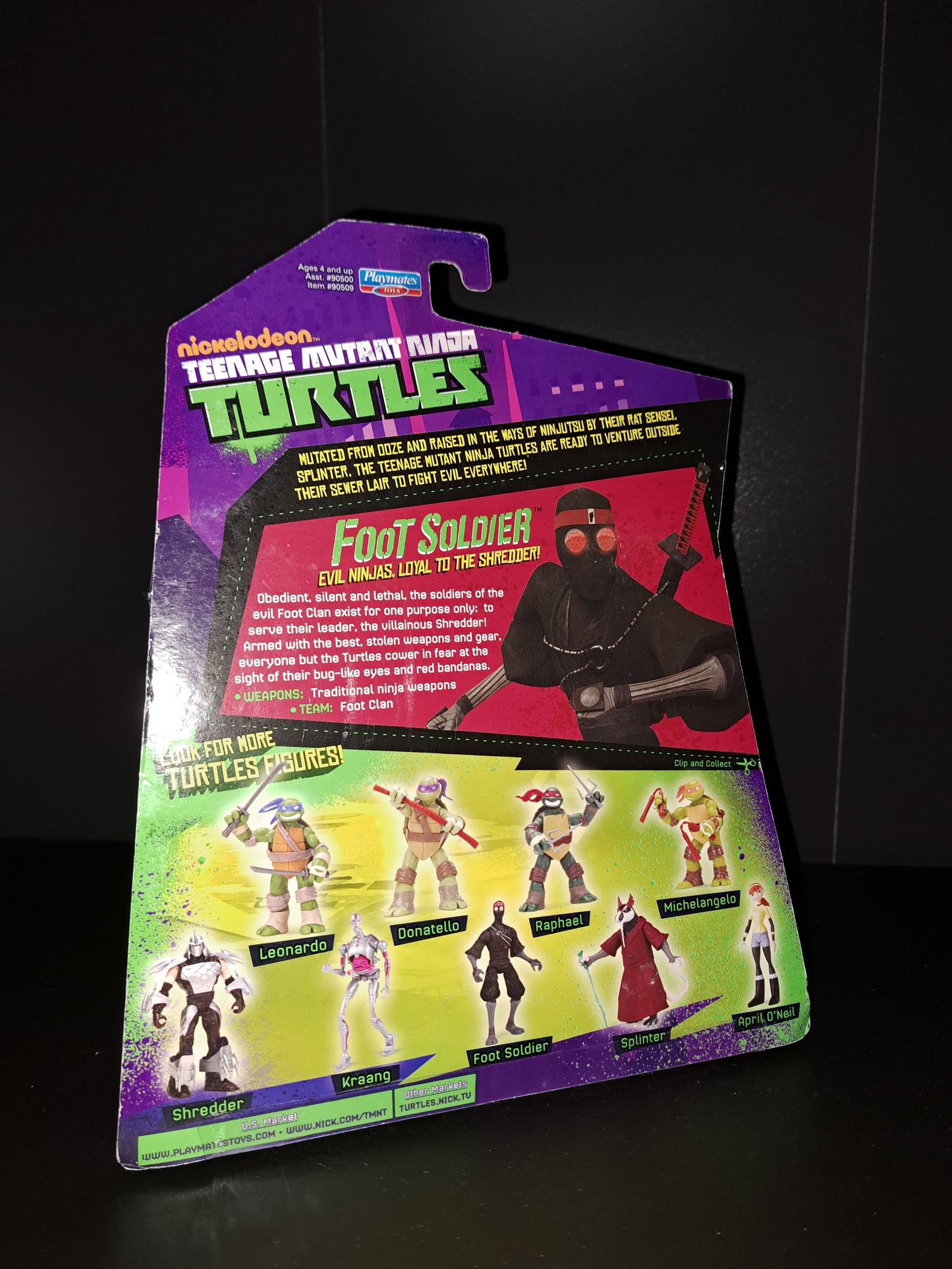 Teenage Mutant Ninja Turtles Foot Soldier Evil Ninja Action Figure