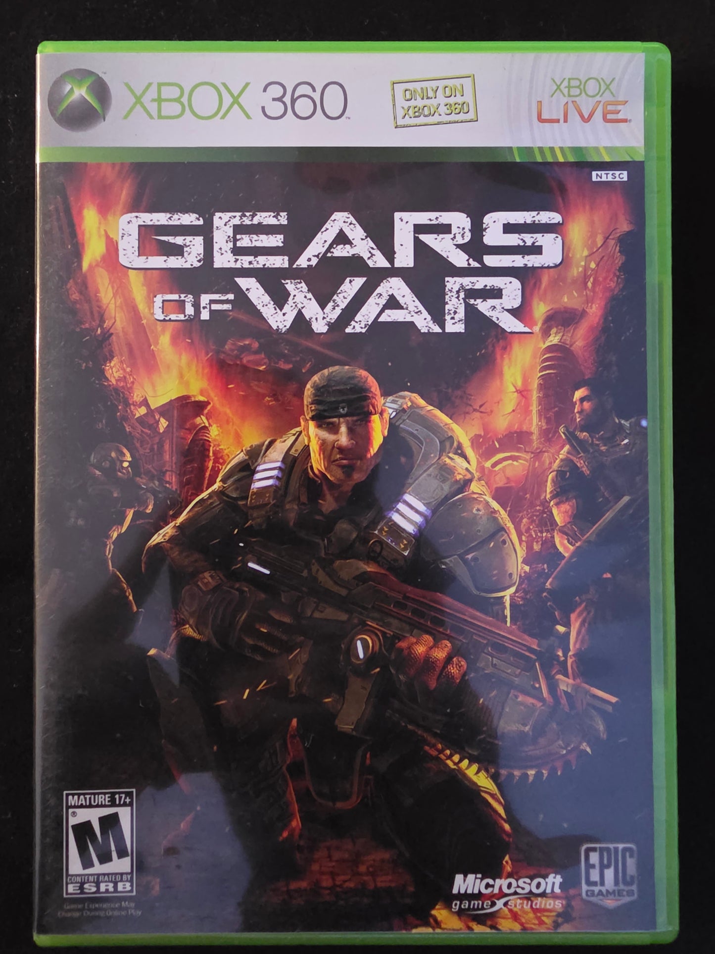 Gears of War 1 Microsoft Xbox 360, 2006 Complete w/ Manual CIB