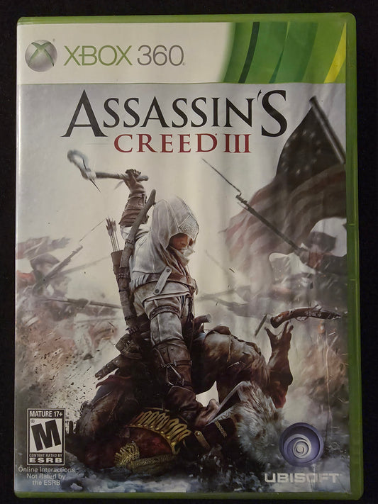 Assassin's Creed III 3 (Xbox 360) CIB