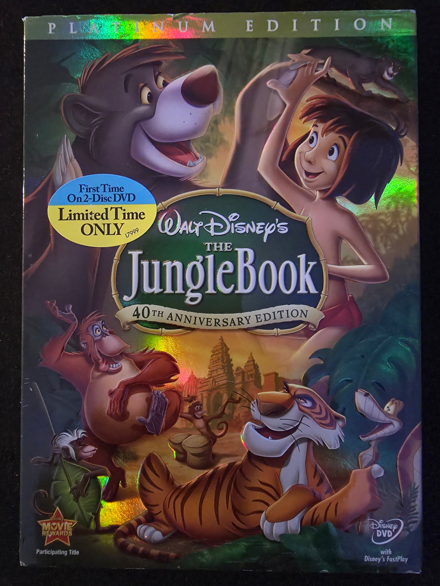 The Jungle Book (Two-Disc 40th Anniversary Platinum Edition) - DVD