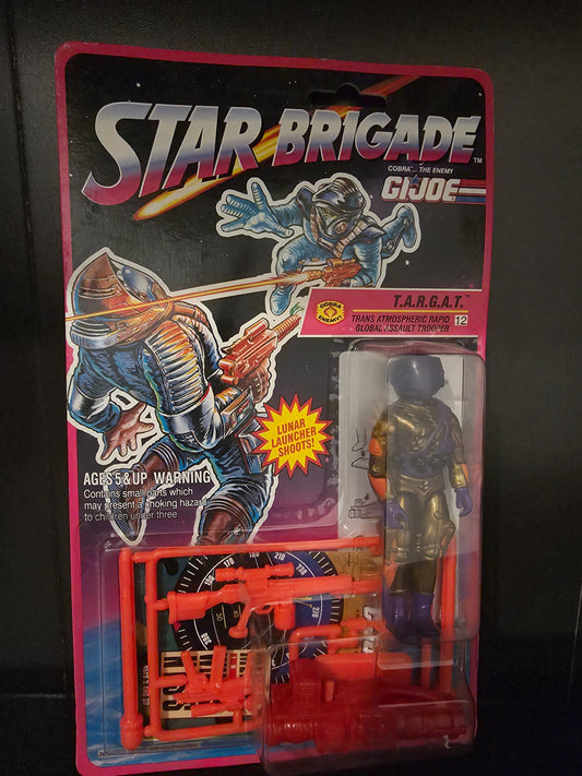 TARGAT Action Figure GI Joe Star Brigade Hasbro 1993 T.A.R.G.A.T. New MOSC